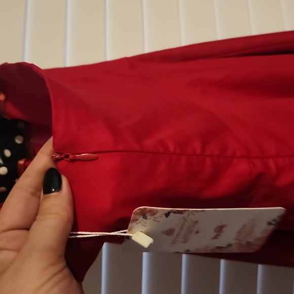 NWT IBTOM CASTLE Polka Dot Swing Dress - Picture 6 of 8